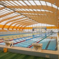 Zespół odkrytych pływalni w Drzonkowie Zespół odkrytych pływalni w Drzonkowie